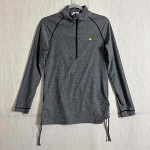 Magnolia Lane Women's Size Medium Gray Long Sleeve 1/4 Zip Tech Masters Pullover